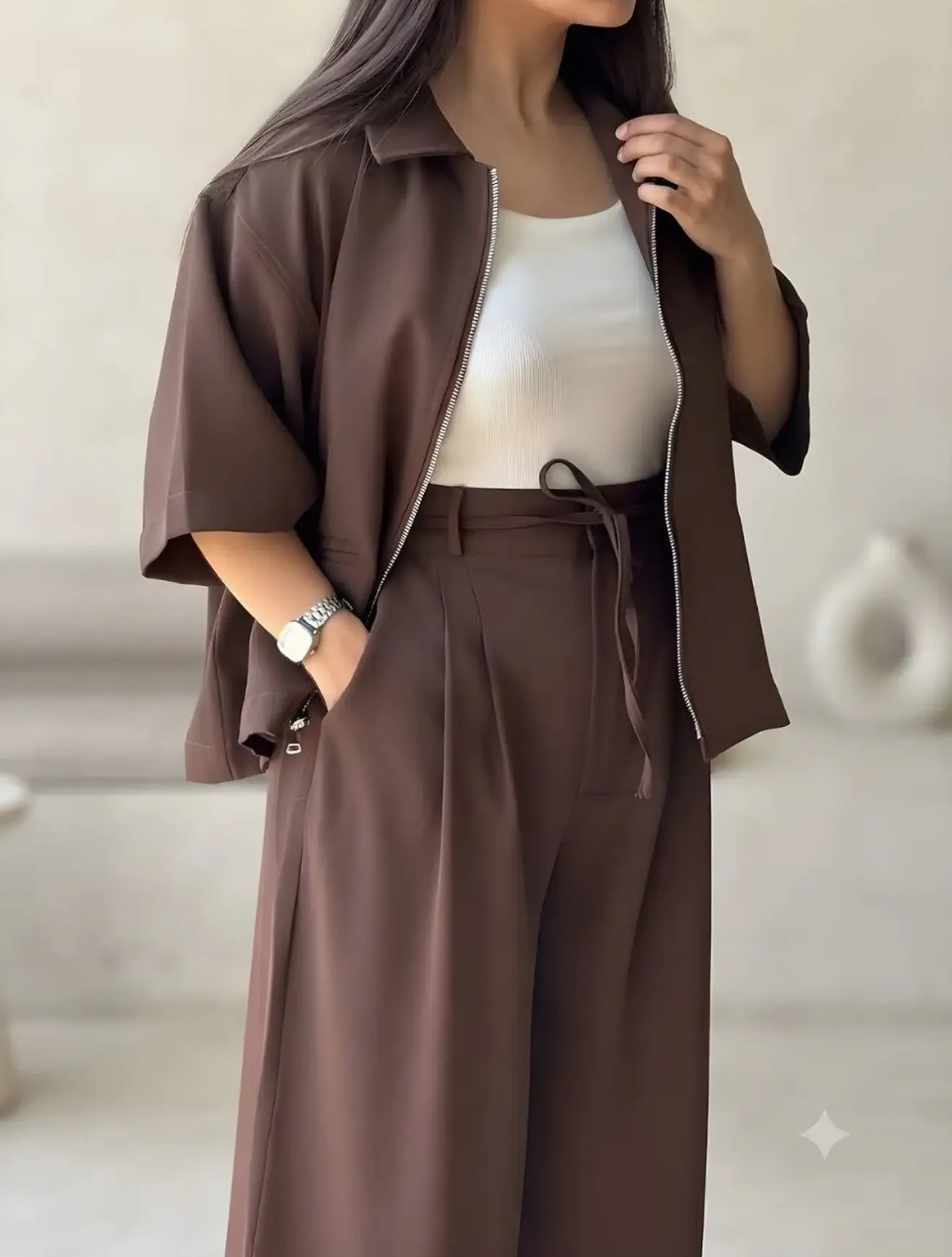 کت شلوار مزونی زنانه